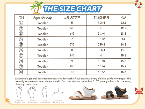 ohsofy Girls Sandals Closed Toe Flower Summer Outdoor Beach Dress Shoes (Toddler/Little Kid)