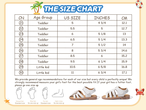 ohsofy Girls Sandals Closed Toe Flower Summer Outdoor Beach Dress Shoes (Toddler/Little Kid)