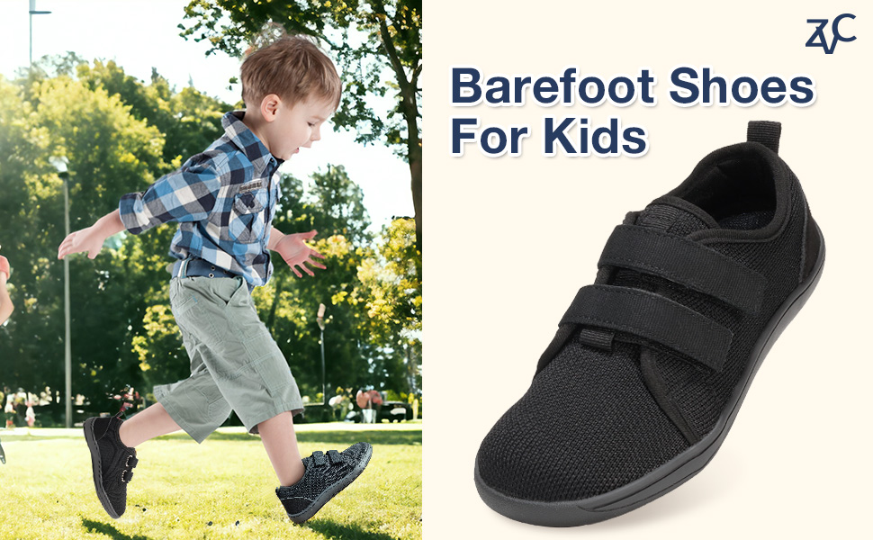 Toddler Barefoot Shoes Kids Boys Girls Wide Toe box shoes Walking Shoes Zero Drop Sneakers Footwear