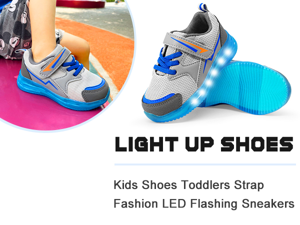 toddler boy shoes light up