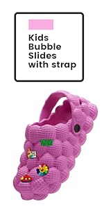 Bubble Slides for Kids Babi Pink Size 3