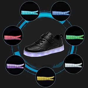 7 colors-shoe light