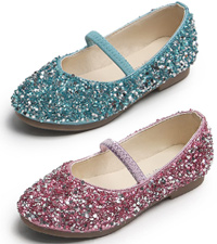 Rhinestone Girl&#39;s Shoes