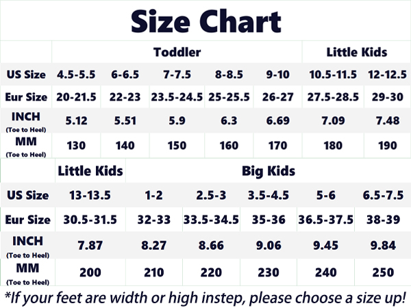 rosyclo size chart