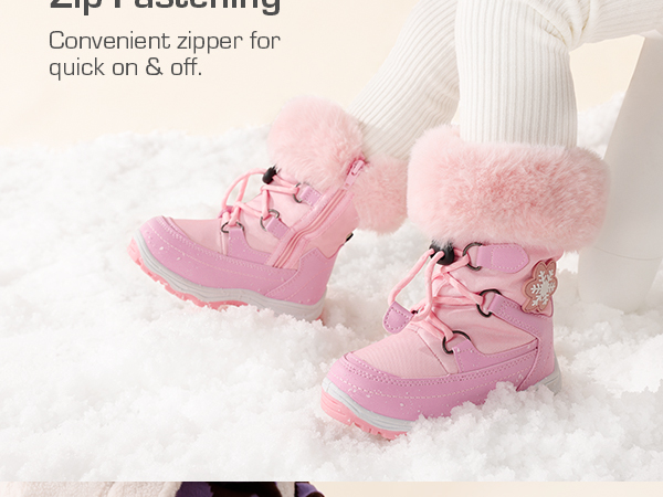 DREAM PAIRS Toddler Snow Boots SDSB2221K