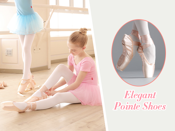 Girls Pointe Shoes