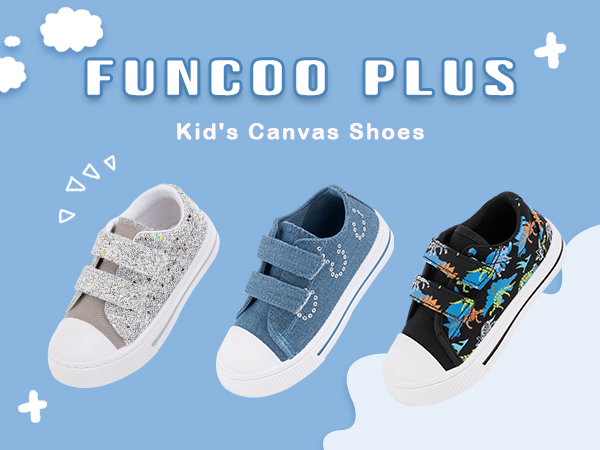 Boys Girls Canvas Shoes 