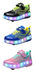 led roller shoes