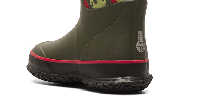 BOGS Grasp Kids Waterproof Insulated All Weather Rain Boots Mud Boots I For Snow, Rain, Winter