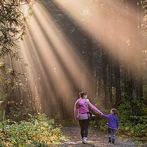 kids hiking