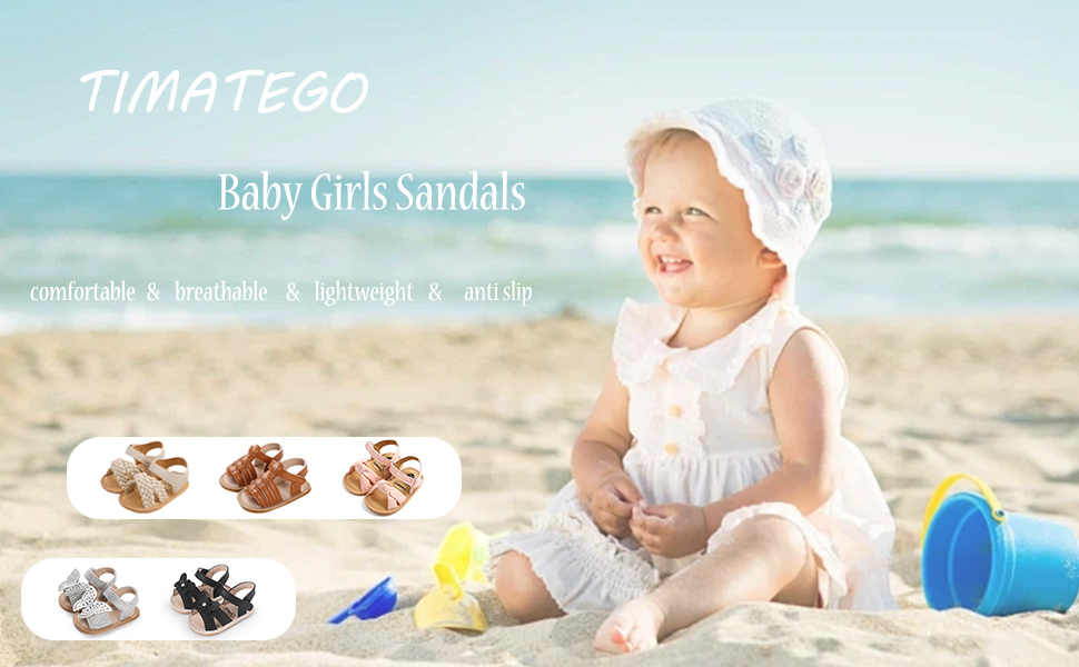 TIMATEGO Infant Baby Girls Sandals