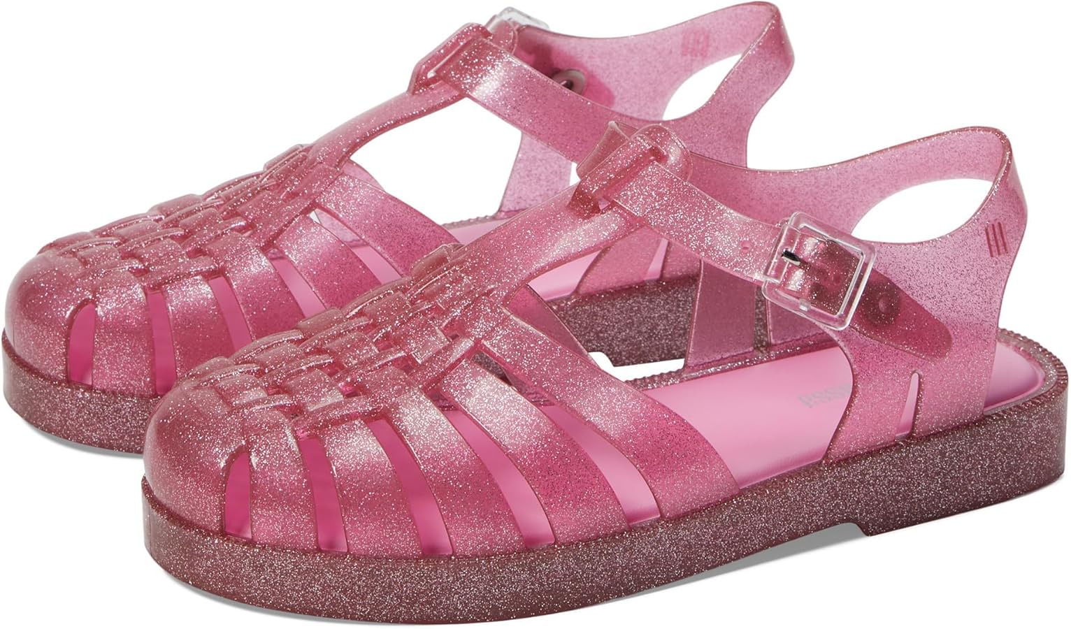 mini melissa Girl's Possession Shiny (Little Big Kid) Fisherman Sandal