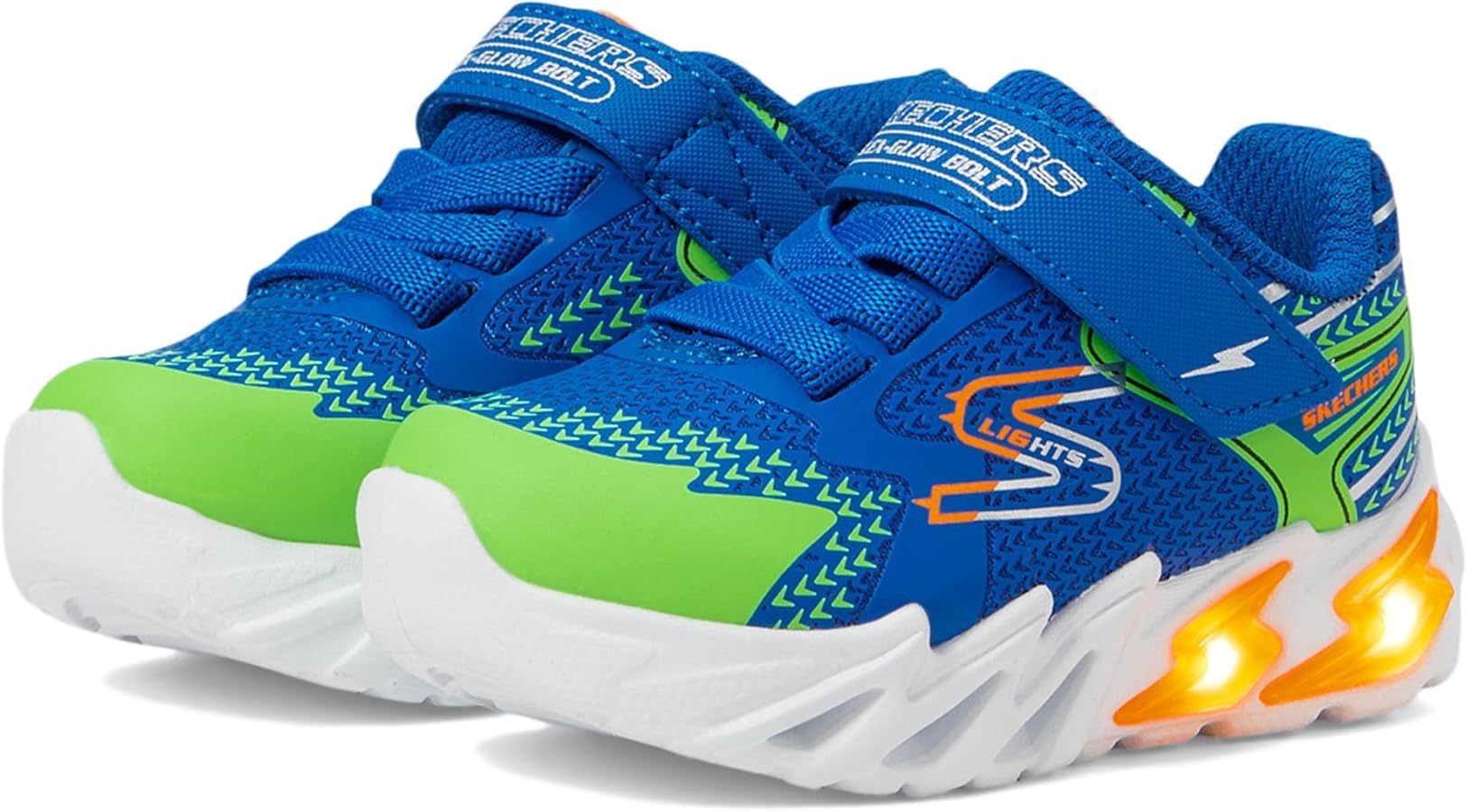 Skechers unisex-child FLEX-GLOW BOLT