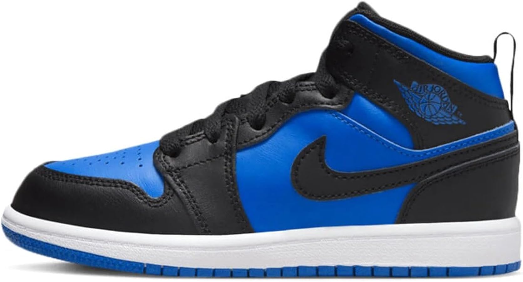 Jordan Little Kid's 1 Mid Black/Royal Blue-Black-White (DQ8424 042)