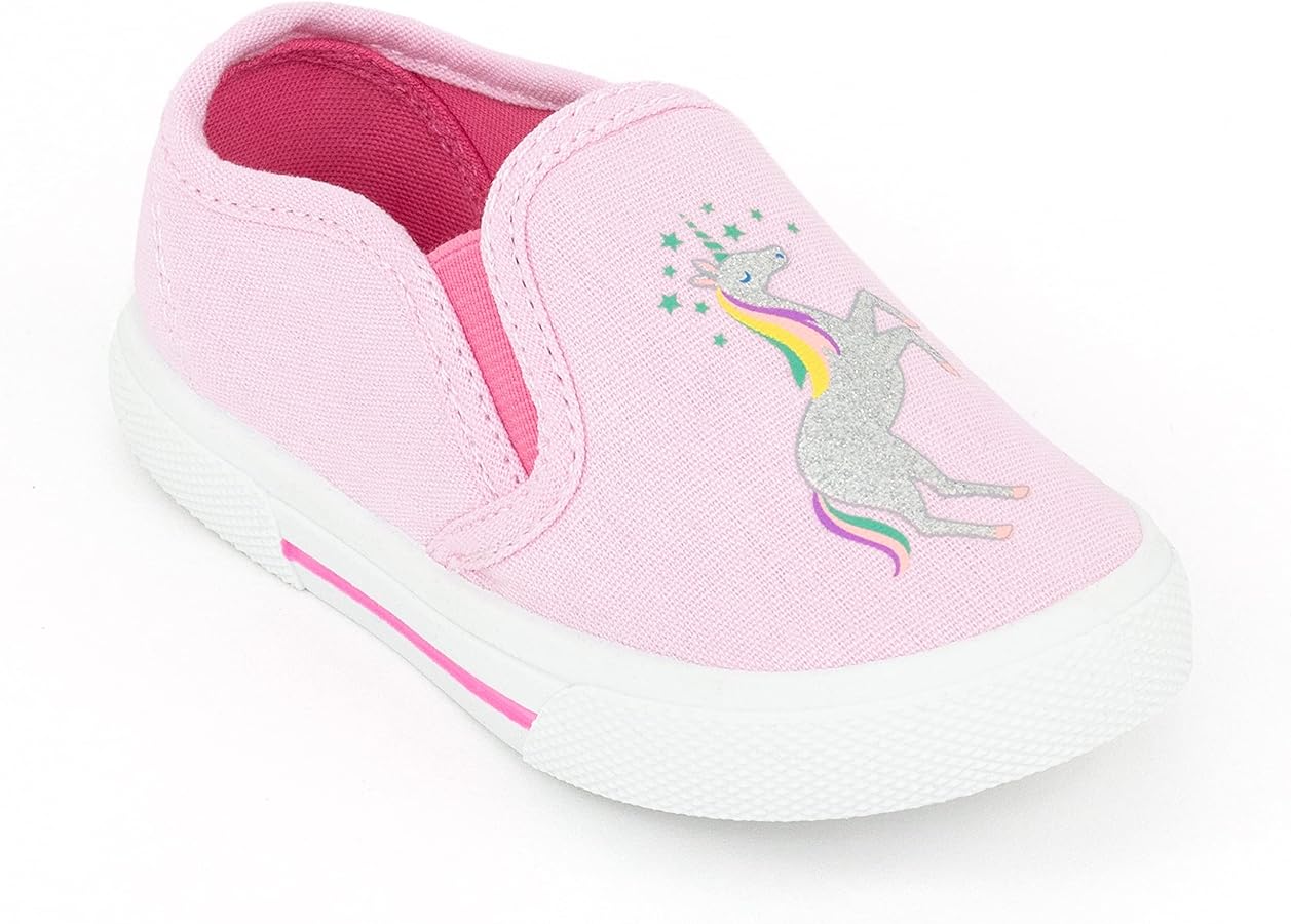 Simple Joys by Carter's Unisex Kids and Toddlers' Casual Slip-on Canvas Shoe