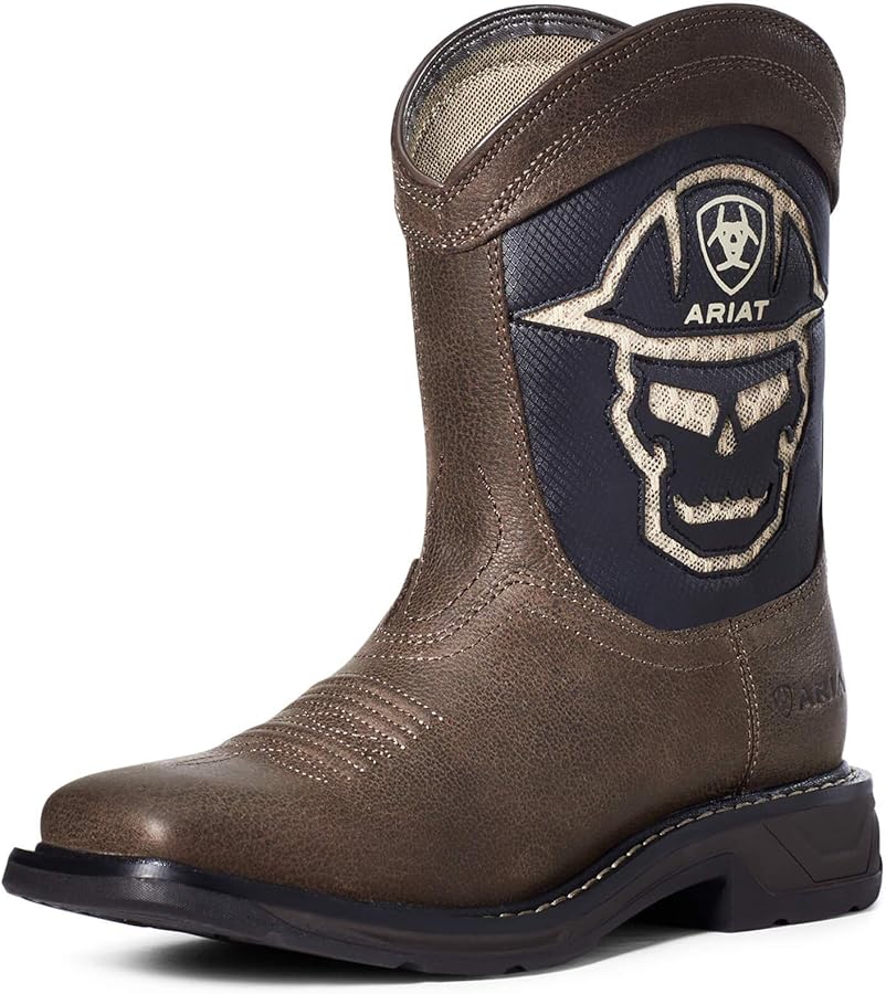 ARIAT Unisex-Child Youth Workhog Xt Venttek Bold Boot Western