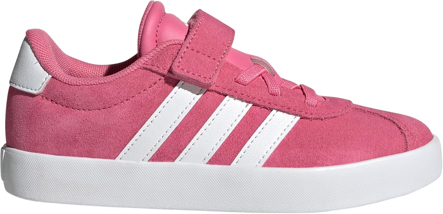 adidas Unisex-Child Vl Court 3.0 Elastic Lace Sneaker