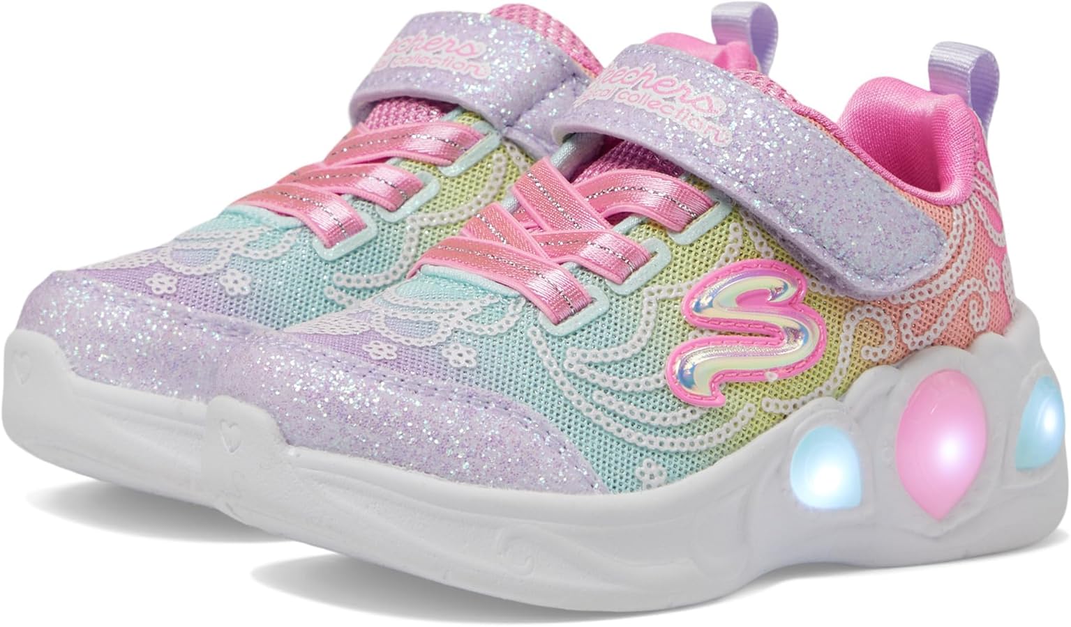 Skechers unisex-child Princess Wishes Sneaker