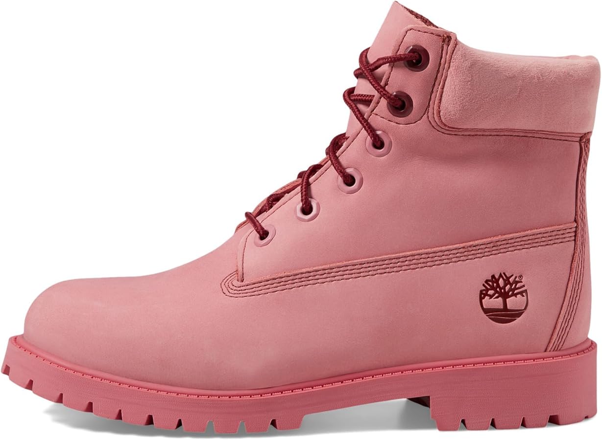 Timberland Girl's 6" Premium Lace-up Waterproof Boots (Big Kid) Hiking