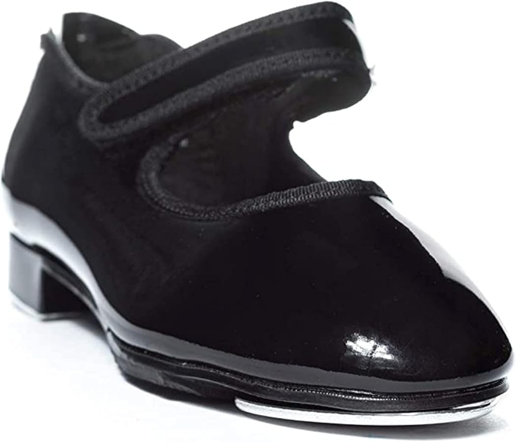 Theatricals Girls Velcro Strap Tap Shoes