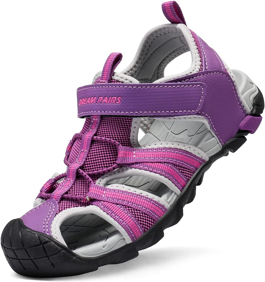 DREAM PAIRS Boys Girls Outdoor Summer Sport Athletic Sandals for Little/Big Kid