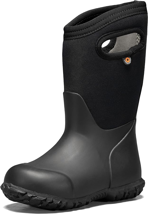 BOGS Unisex-Child Waterproof Insulated Rubber and Neoprene Winter Rain Boot