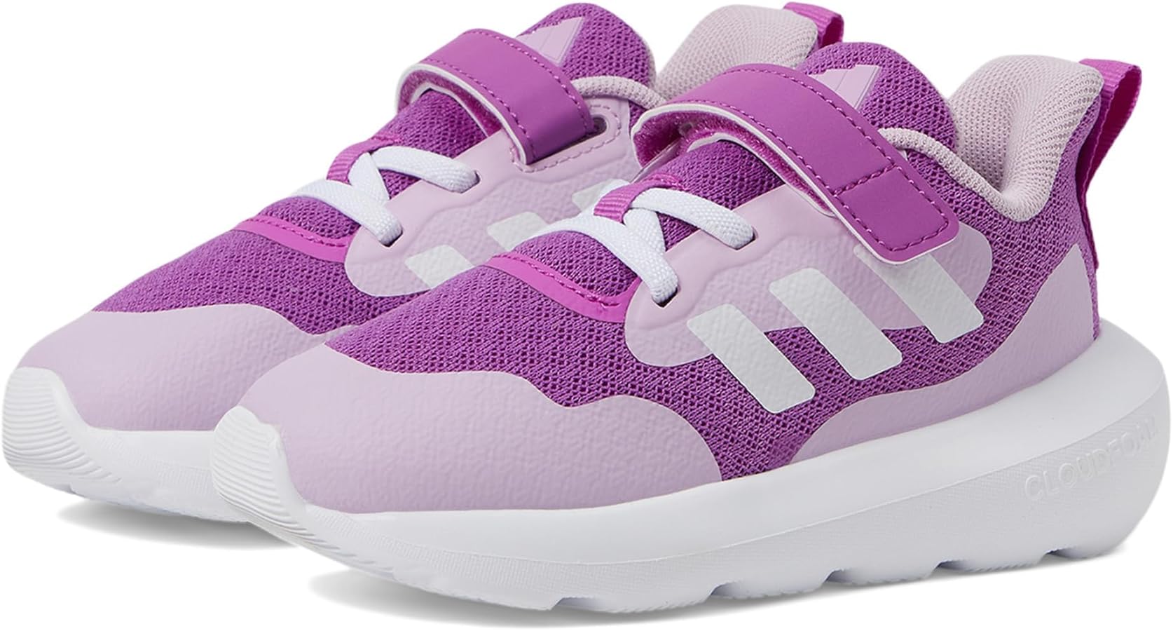 adidas Kids Fortarun 2.0 Sneaker, Purple Burst/White/Bliss Lilac, 8 US Unisex Toddler