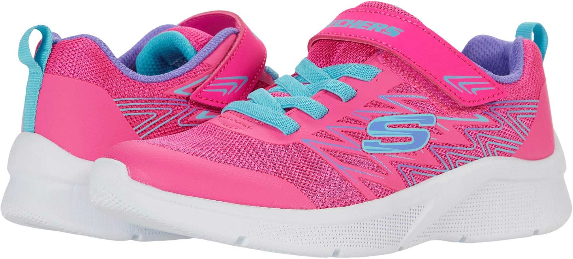 Skechers Kids Kids Girl's Microspec-Bold Delight Sneaker