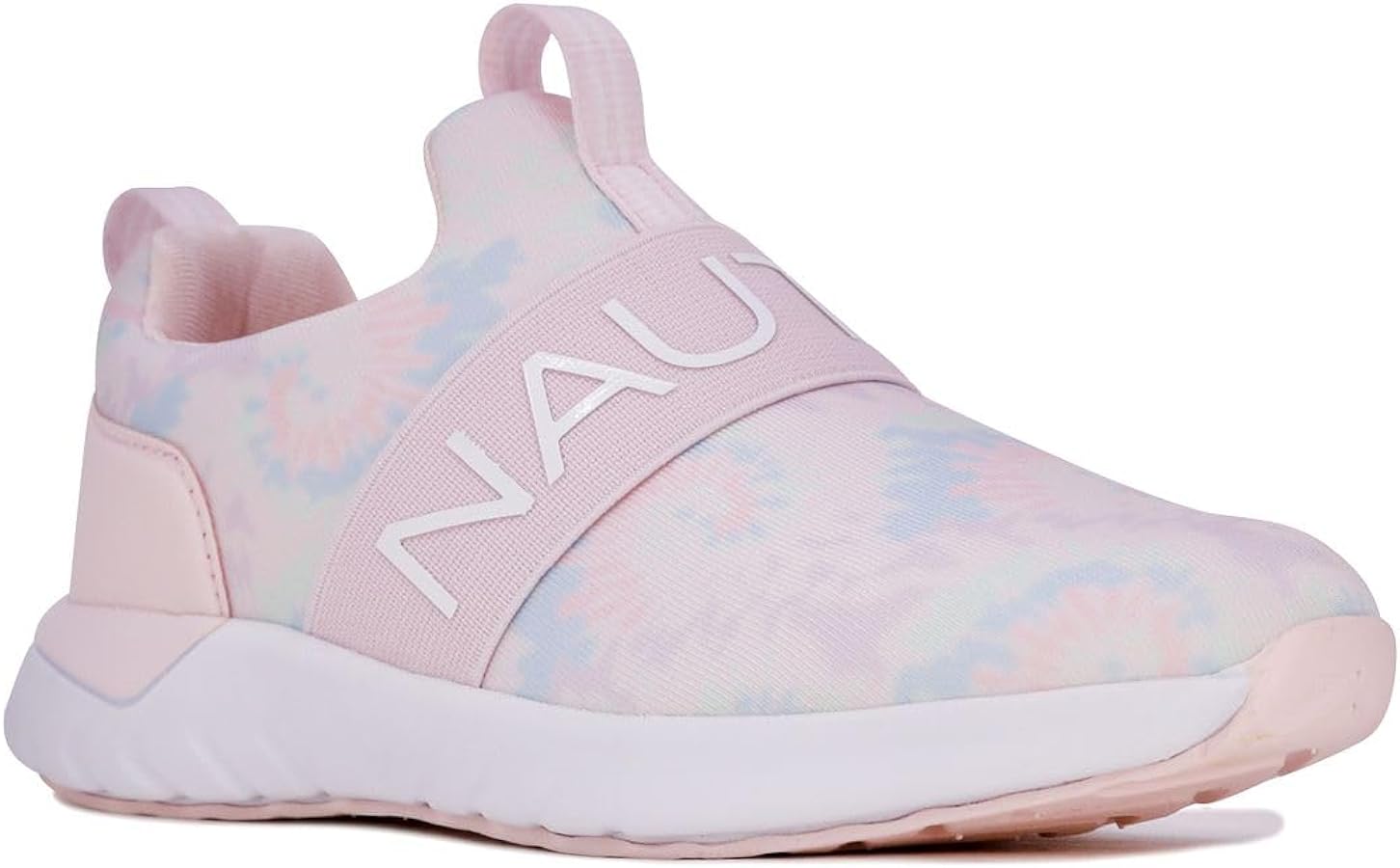 Nautica Youth Girls Slip-On Athletic Sneakers - Stylish Running and Tennis Shoes for Little and Big Kids