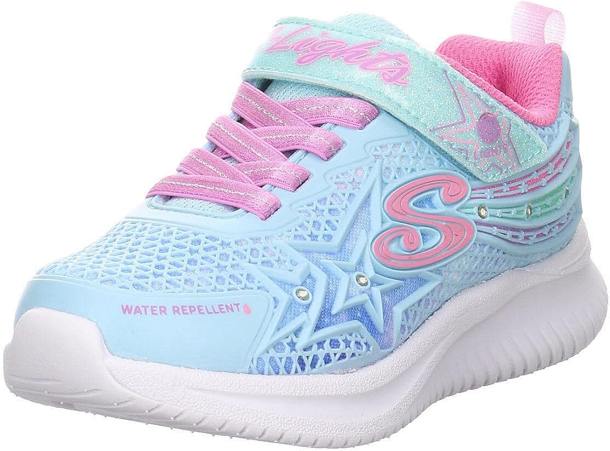 Skechers Unisex-Child Jumpsters-Wishful Star Sneaker