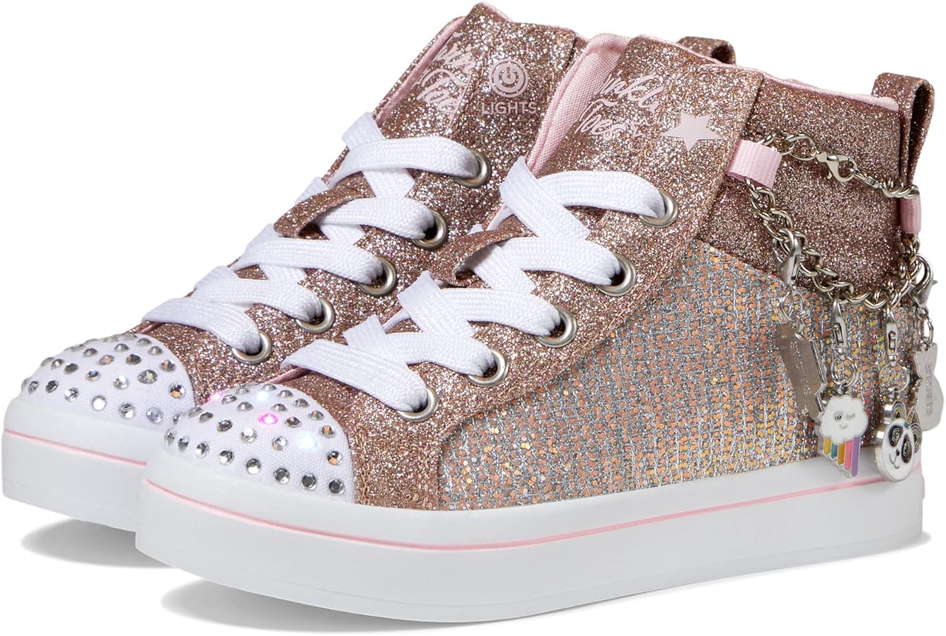 Skechers Unisex-Child TWI-Lites 2.0-Twinkle Charm Sneaker