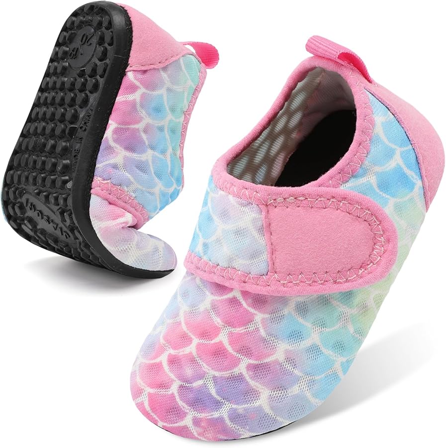 BARERUN Baby Girls Boys Water Shoes Swim Barefoot Water Sport Aqua Socks for Beach Pool Swim Sand