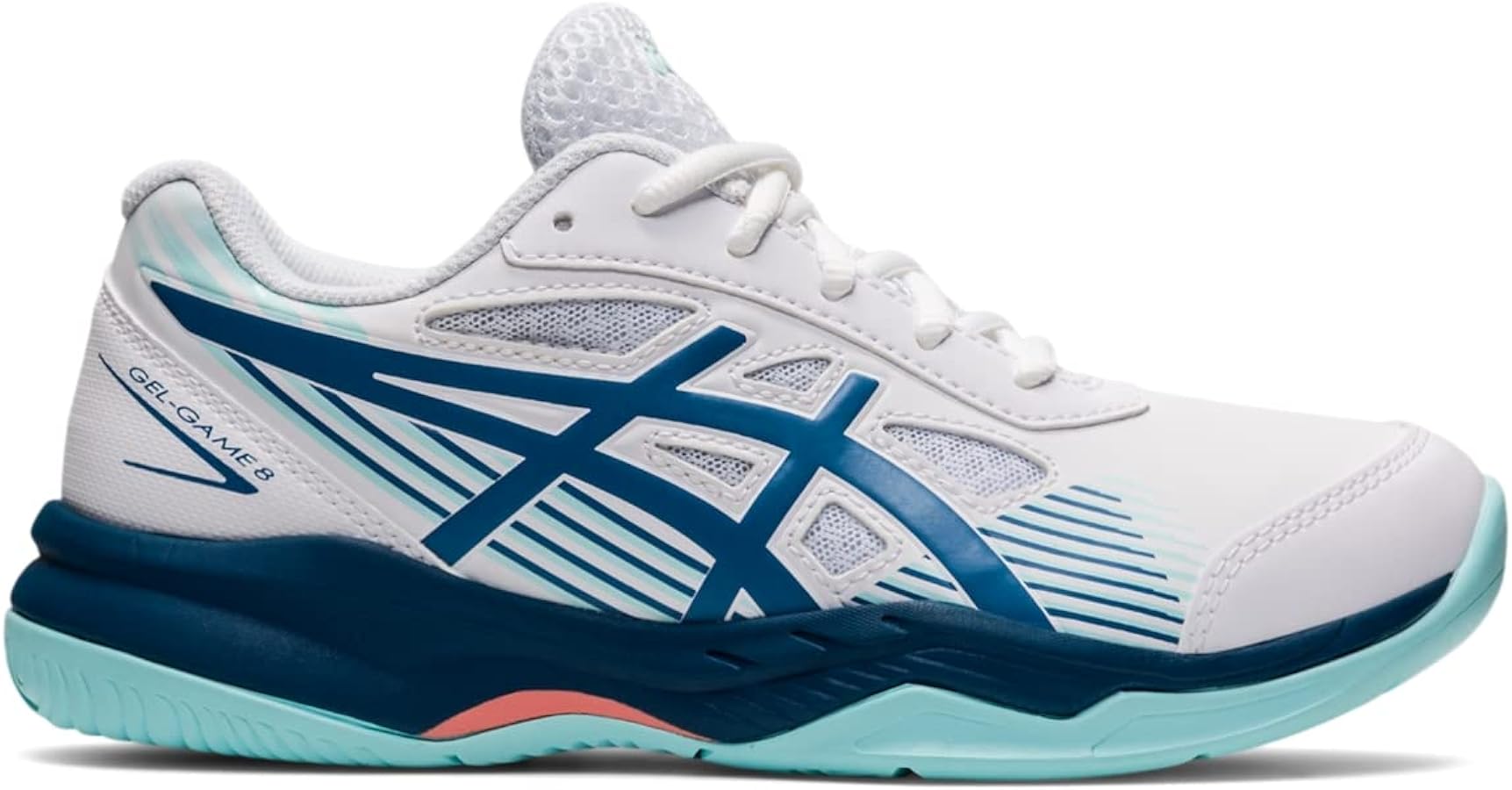 ASICS Kid's Gel-Game 8 Grade School Tennis Shoes