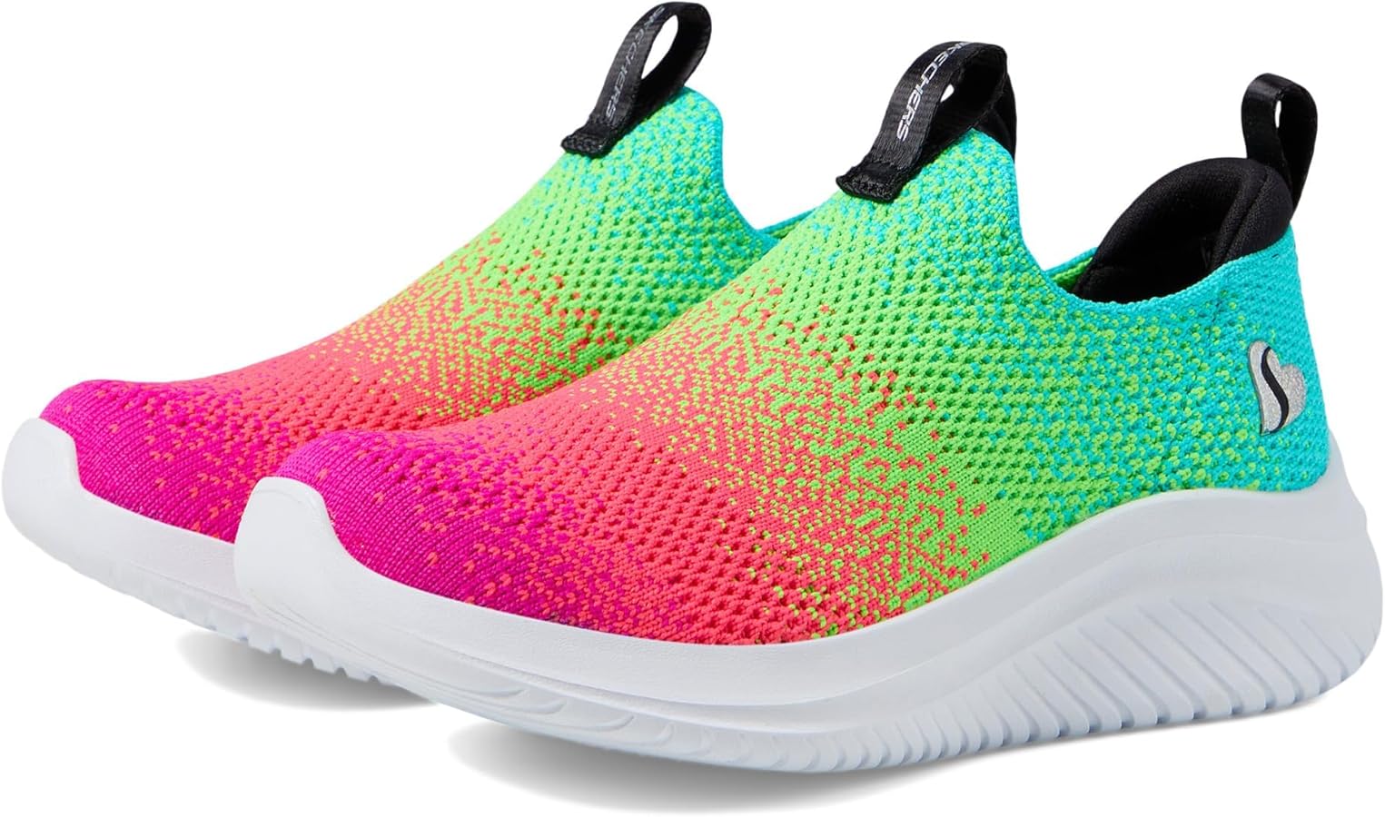 Skechers Girl's Ultra Flex 3.0-Neontastic Sneaker