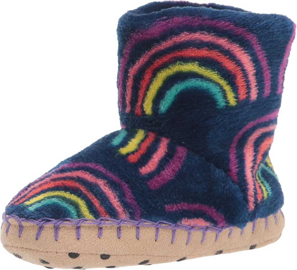 Hatley Girl's Fuzzy Fleece Slippers