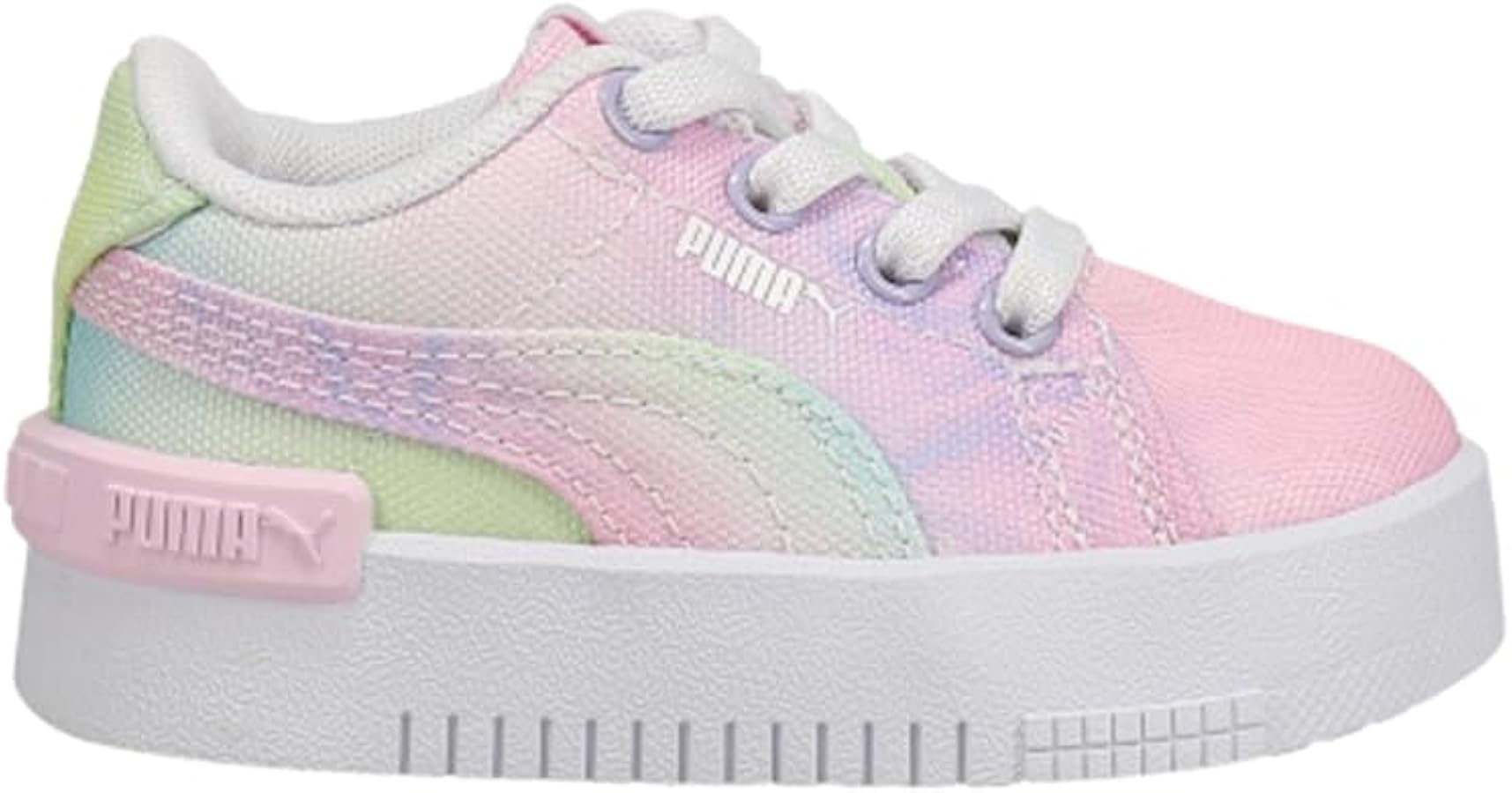 Puma Toddler Girls Jada Pastel Tie Dye Lace Up Sneakers Shoes Casual - Pink