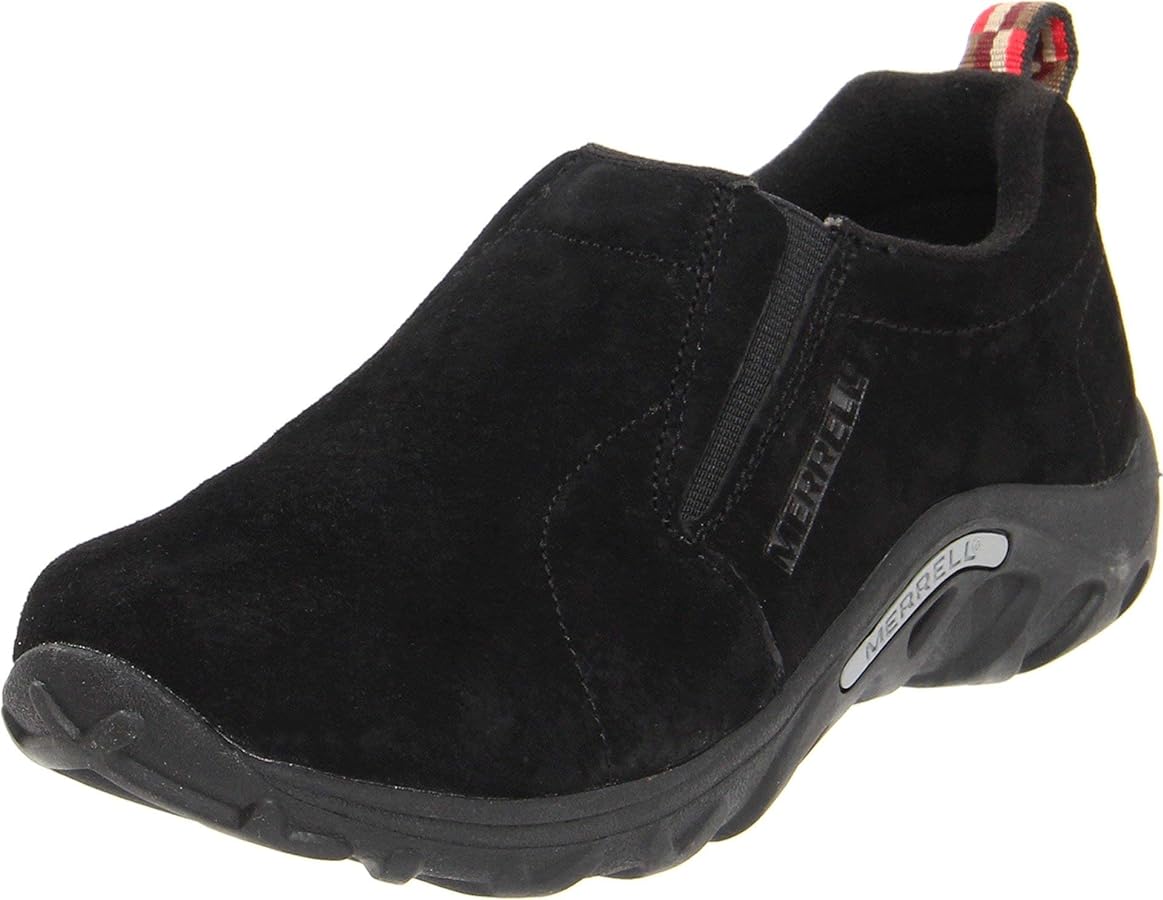 Merrell Jungle Moc Moccasin, Black, 3.5 US Unisex Big Kid