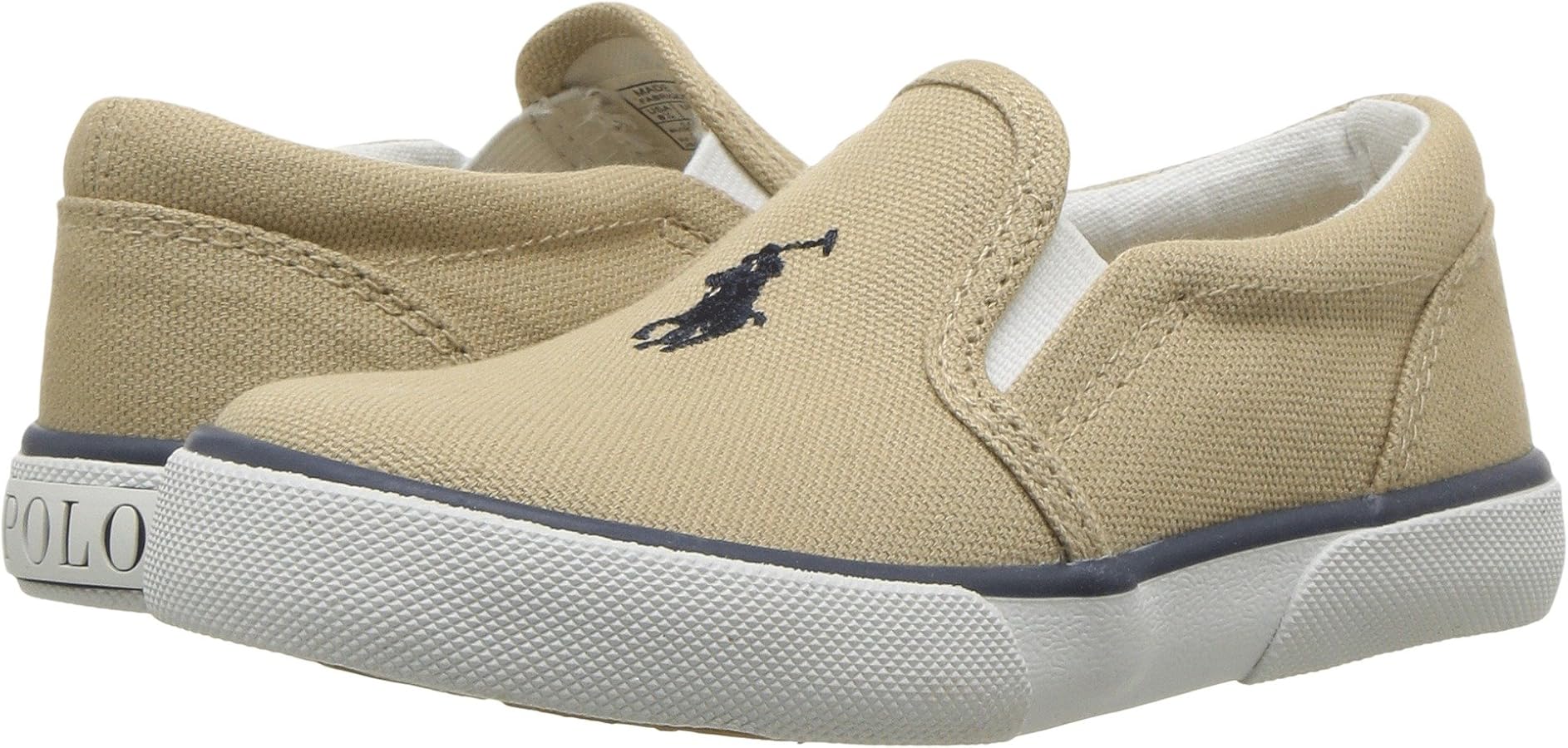 Polo Ralph Lauren Unisex-Child Bal Harbour Polo Bear Slip On Sneaker Ii