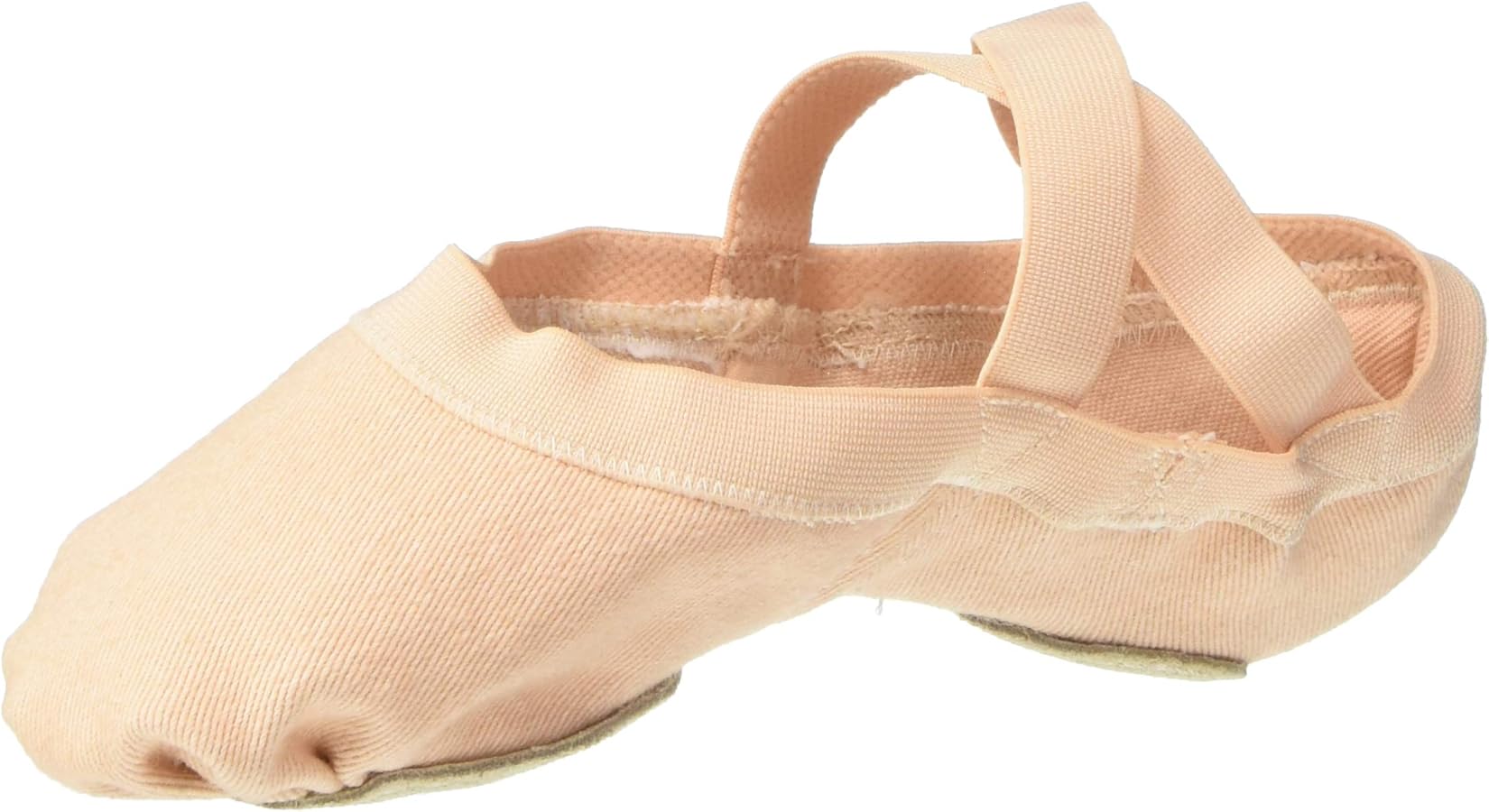 Bloch Girl's Synchrony Split Sole Stretch Canvas Ballet Slipper / Shoe