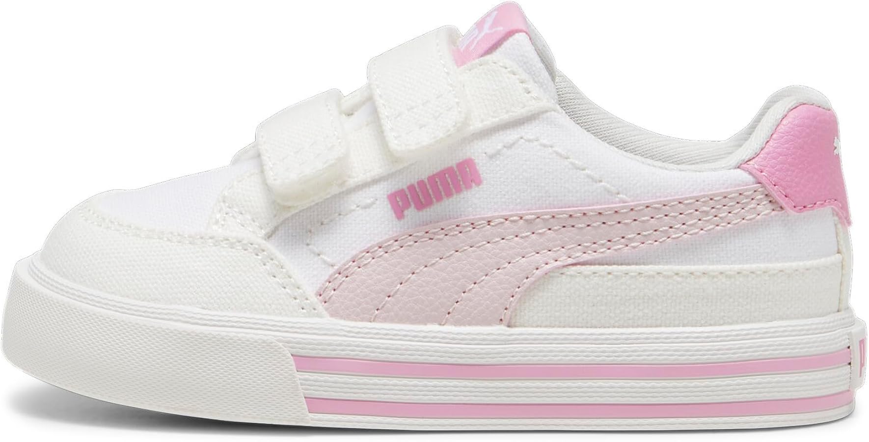 PUMA Kids' Court Classic Vulc Hook and Loop