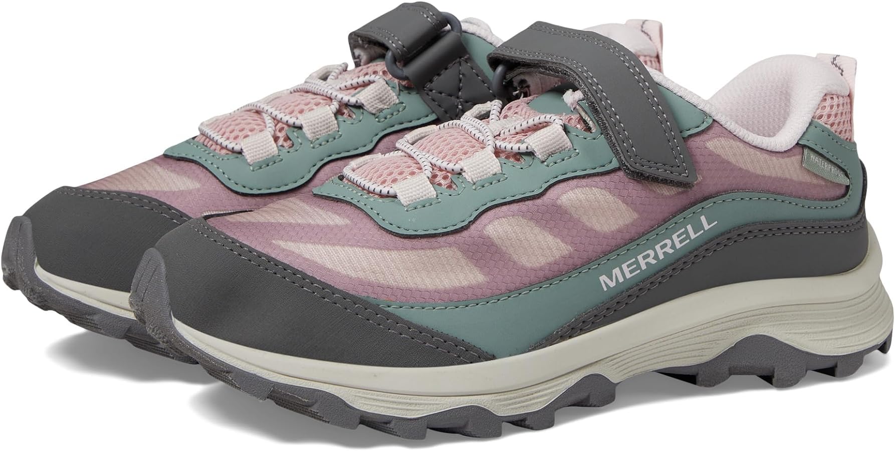 Merrell Kid's Moab Speed Low Alternative Closure Waterproof Hiking Sneaker