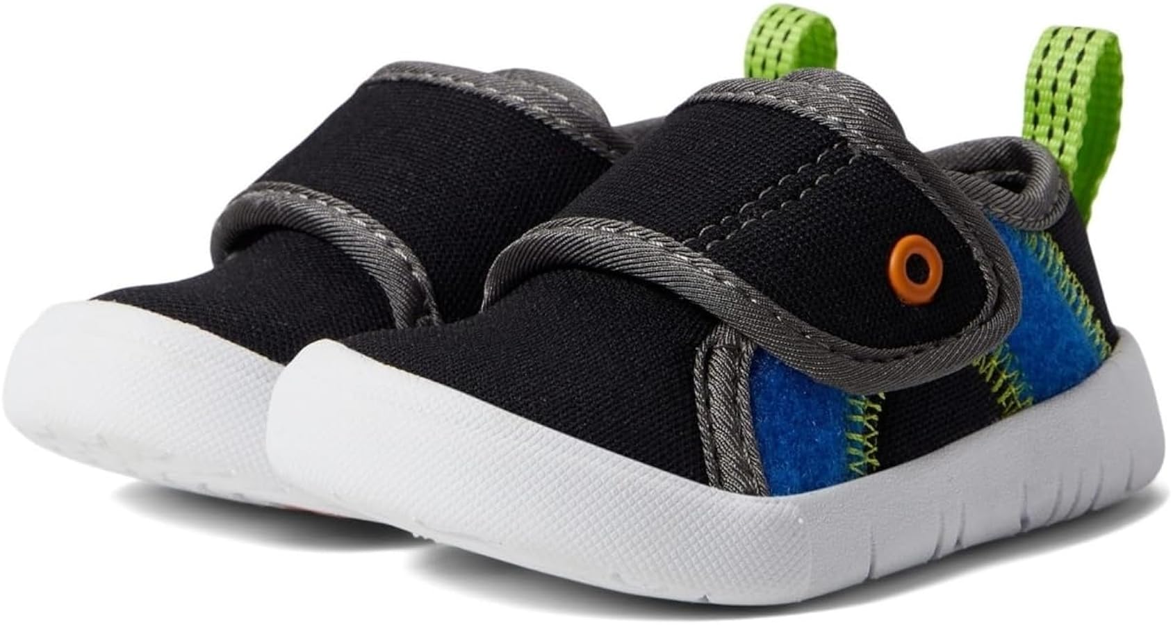 BOGS Unisex-Child Kids Baby Kicker Hook and Loop Shoe Sneaker