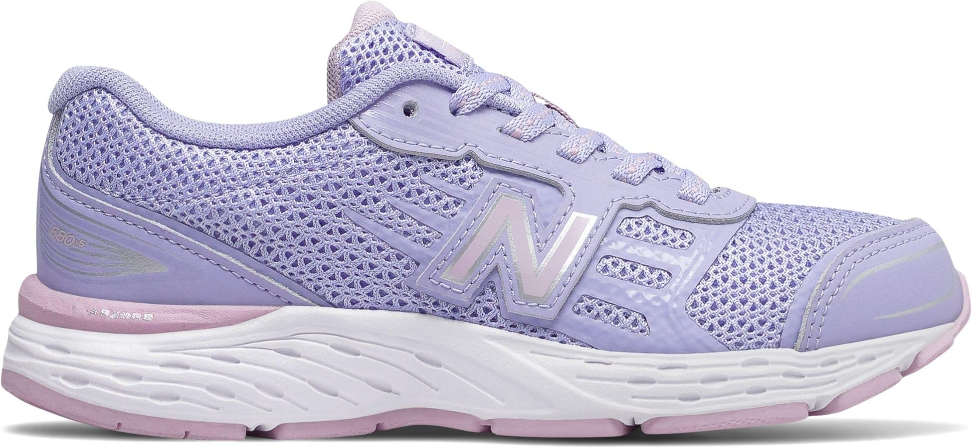 New Balance Unisex-Child 680 V5 Lace-up Running Shoe