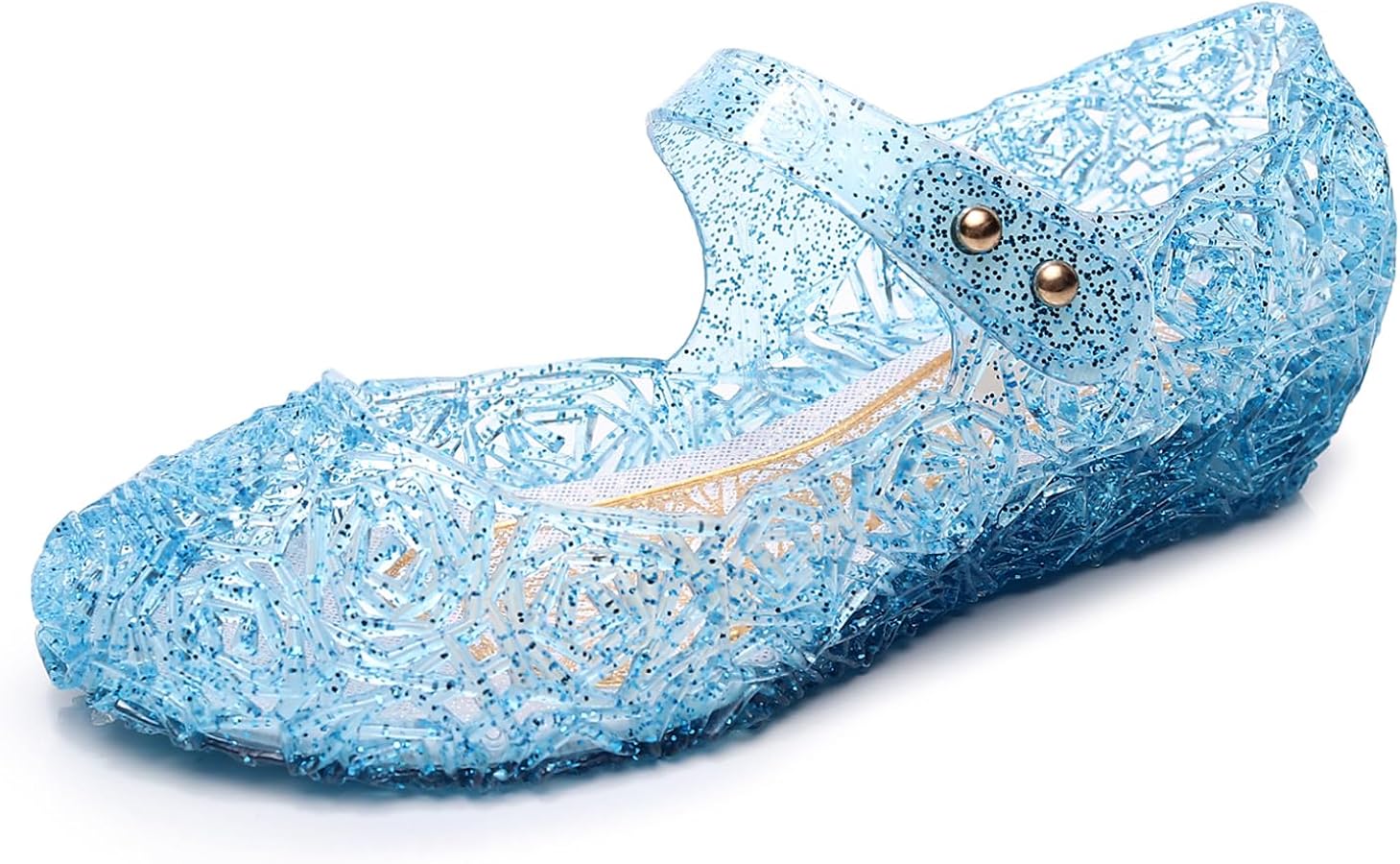 Jelly Shoes for Girls Frozen Elsa Shoes Mary Jane Dance Party Cosplay Toddler Sandal