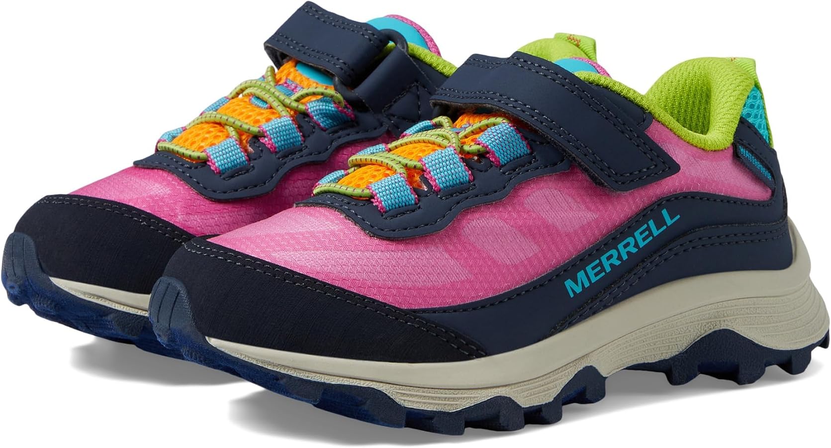 Merrell Kid's Moab Speed Low Alternative Closure Waterproof Hiking Sneaker