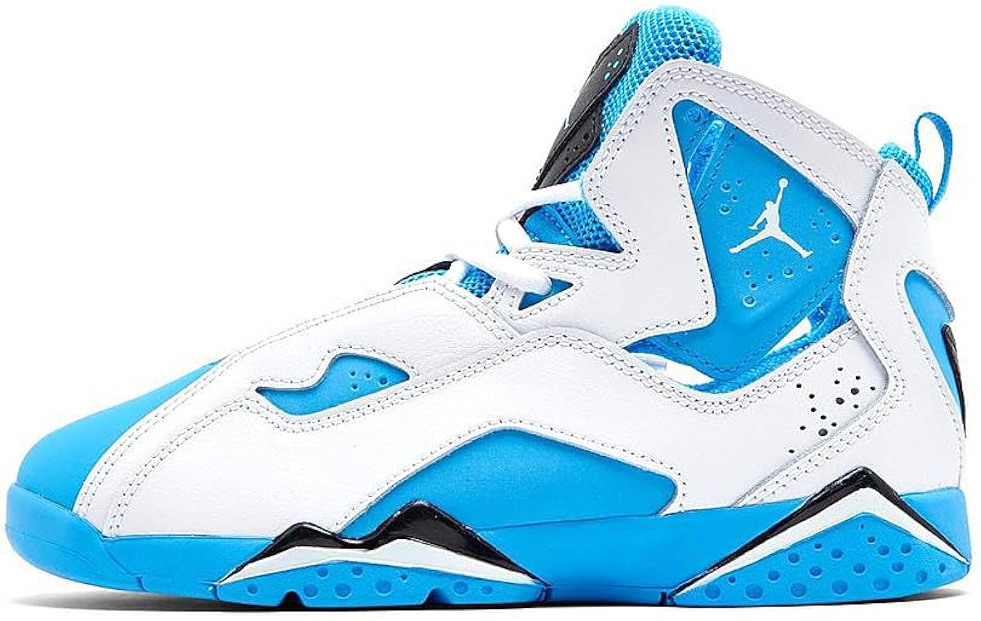 Jordan Little Kid's True Flight White/University Blue-Black (343796 140)