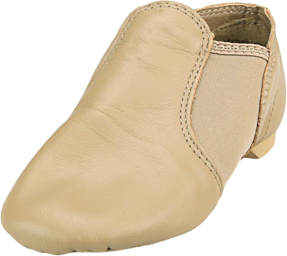 Capezio girls E Series EJ2C Jazz Slip On Caramel 13.5 M US Little Kid