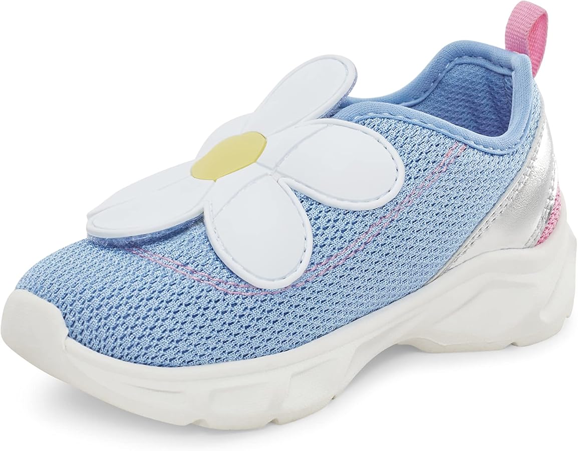 carter's Girls Hug Sneaker, Blue, 10 Toddler