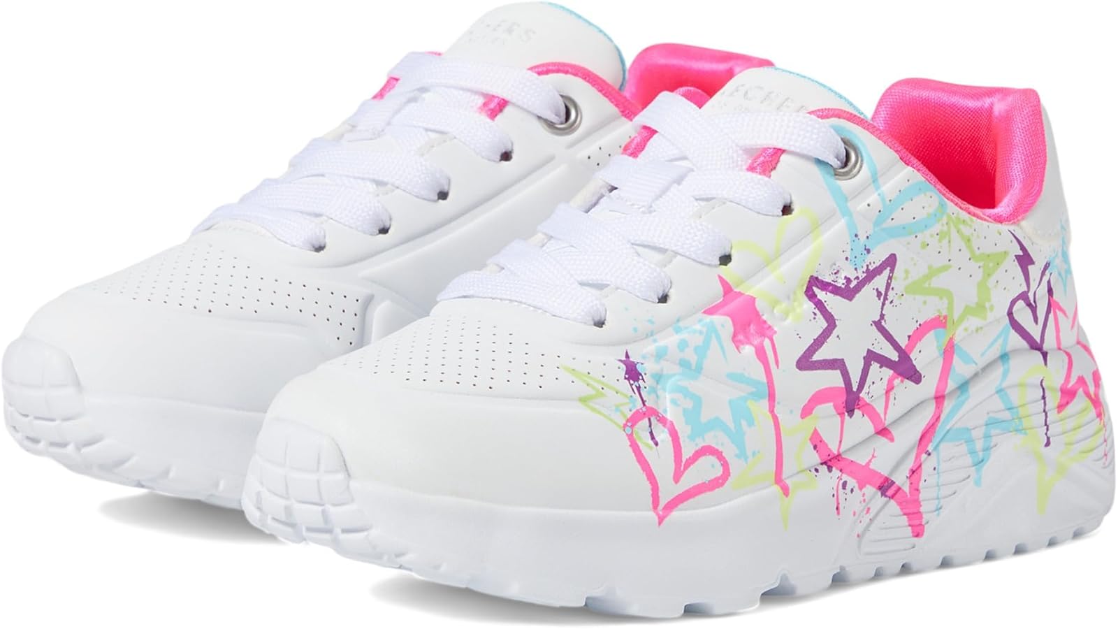 Skechers Girl's Uno Lite-My Drip Sneaker