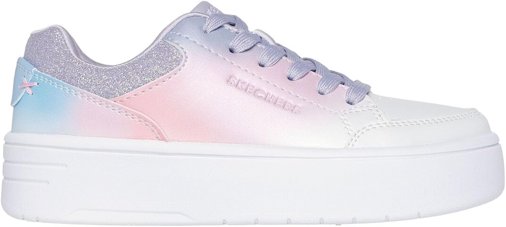 Skechers Girl's Court High-Ombre Oasis Sneaker